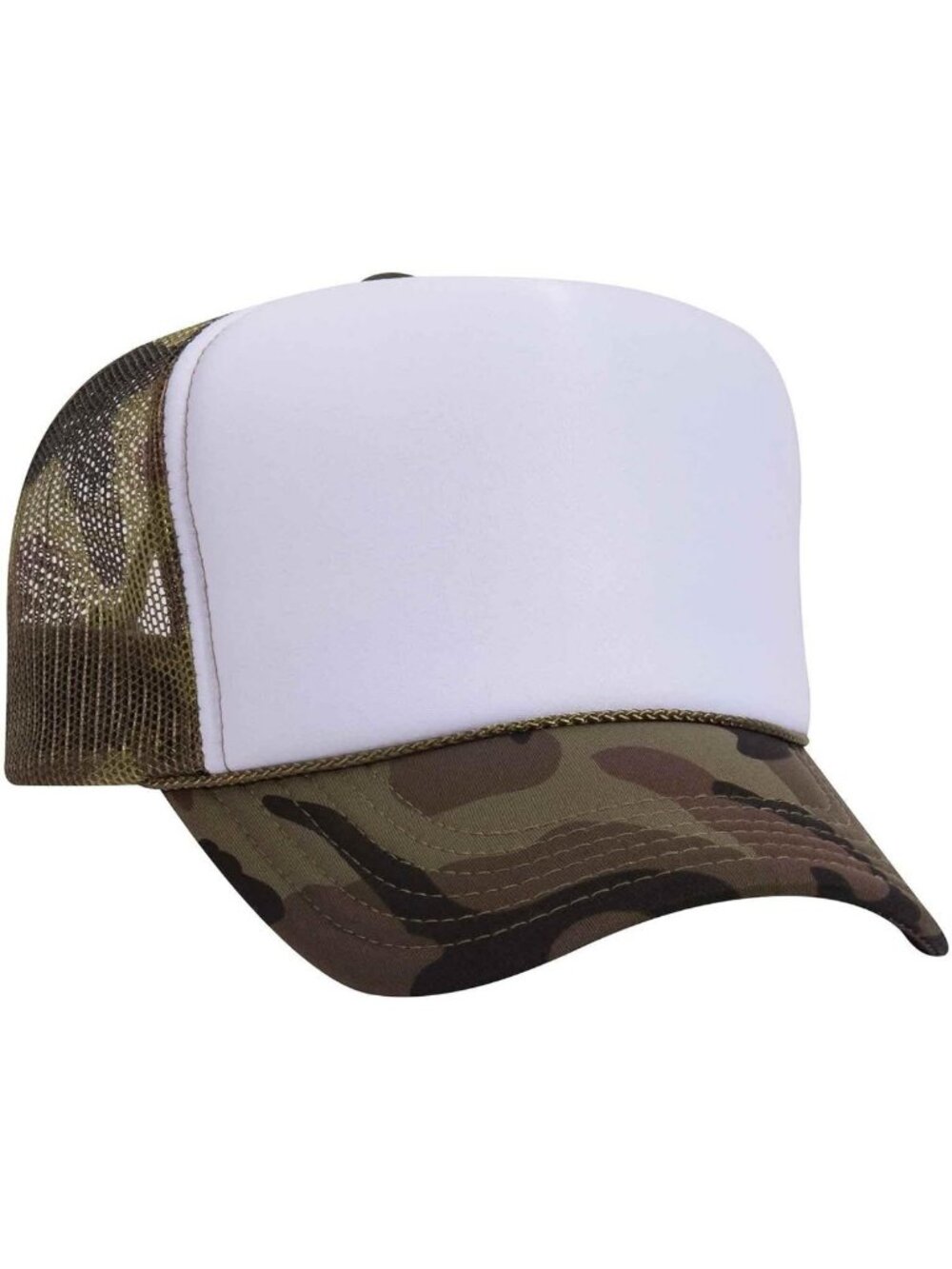 12-Pack High Crown Mesh Back Trucker Hats - Foam Front, Adjustable Fit, Stylish!